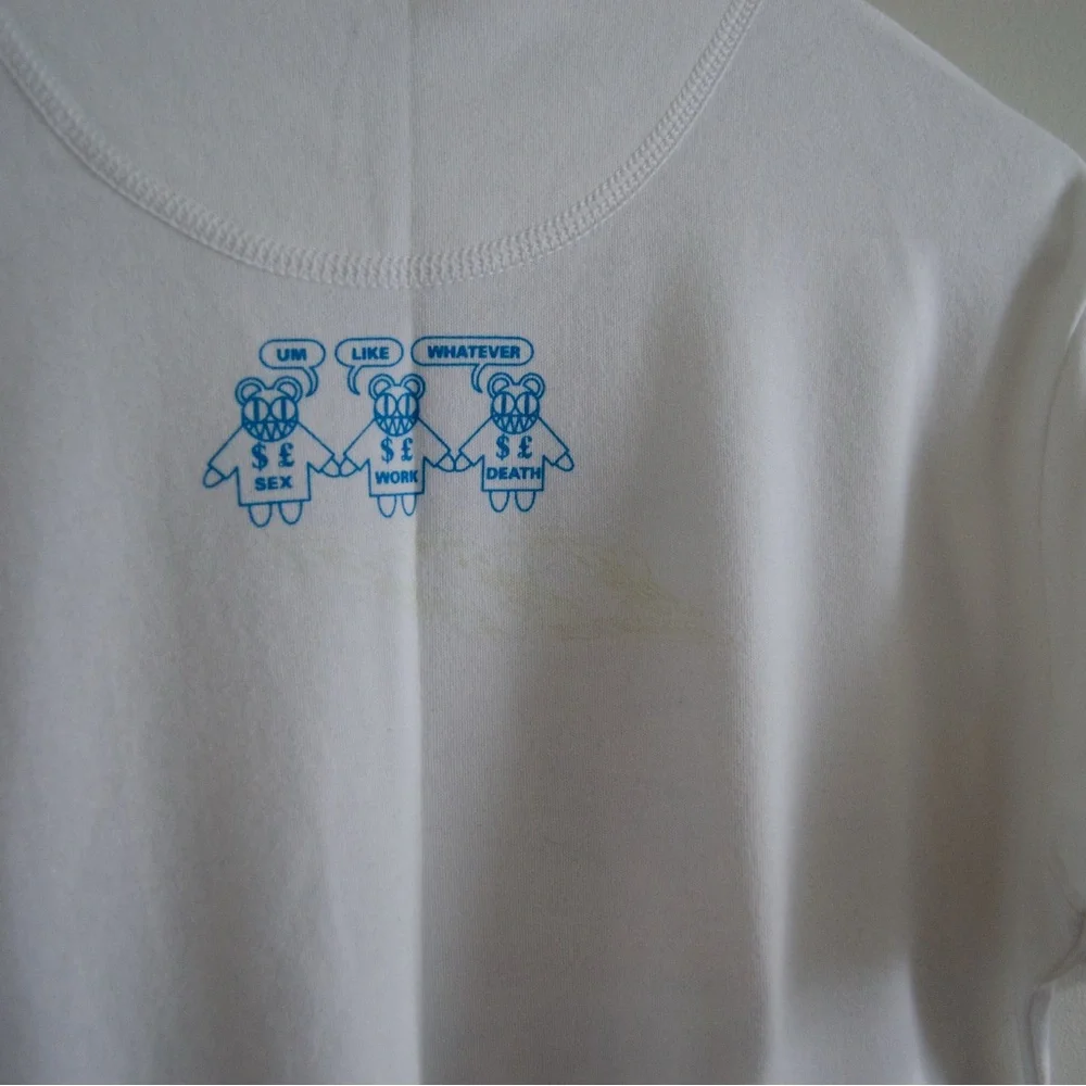 Vintage Radiohead W.A.S.T.E. T-Shirt - Picture 3 of 8